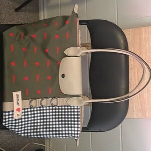 LONGCHAMP X EU Limited Edition Shoulder Bag Patchwork - New